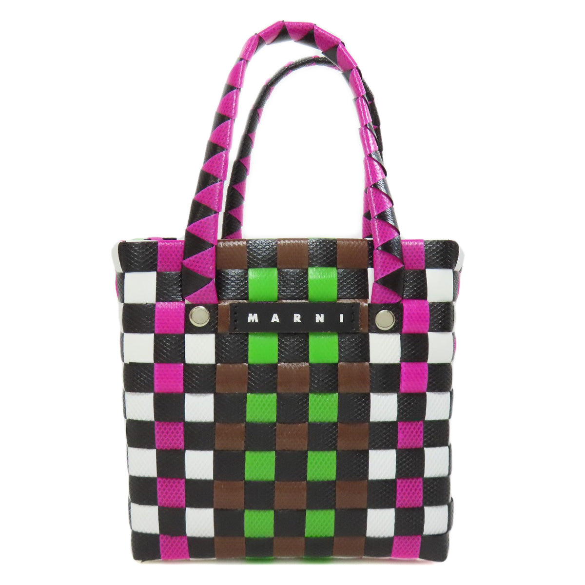 MARNI マルニ カゴバッグ ハンドバッグ ポリプロピレン レディース 中古