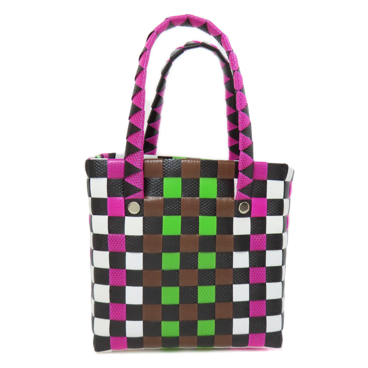 MARNI マルニ カゴバッグ ハンドバッグ ポリプロピレン レディース 中古