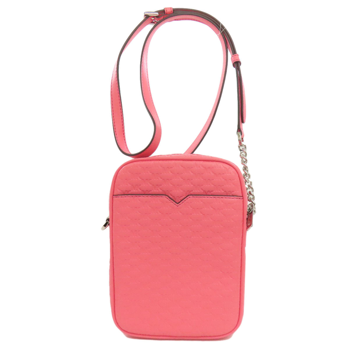 Michael Kors マイケルコース ロングショルダー MKシグネチャー ショルダーバッグ レザー レディース 中古