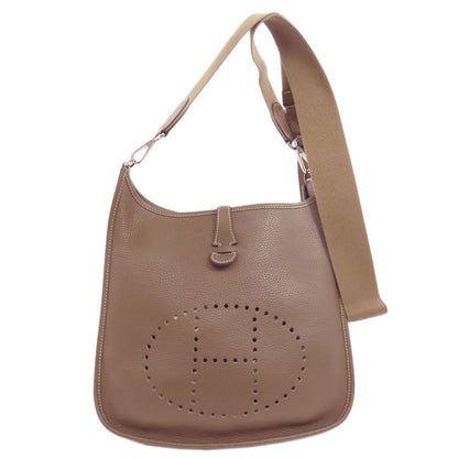 HERMES エルメス エブリン 3 PM エトープ シルバー金具 ショルダーバッグ トリヨン レディース 中古