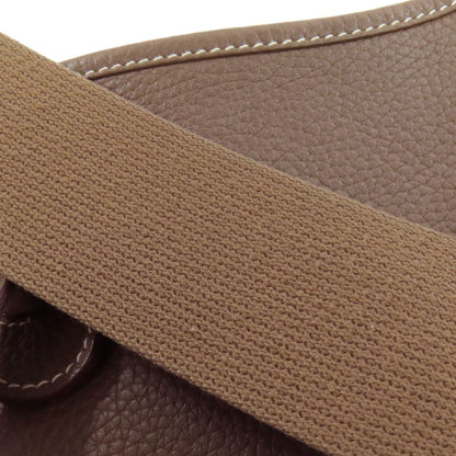 HERMES エルメス エブリン 3 PM エトープ シルバー金具 ショルダーバッグ トリヨン レディース 中古