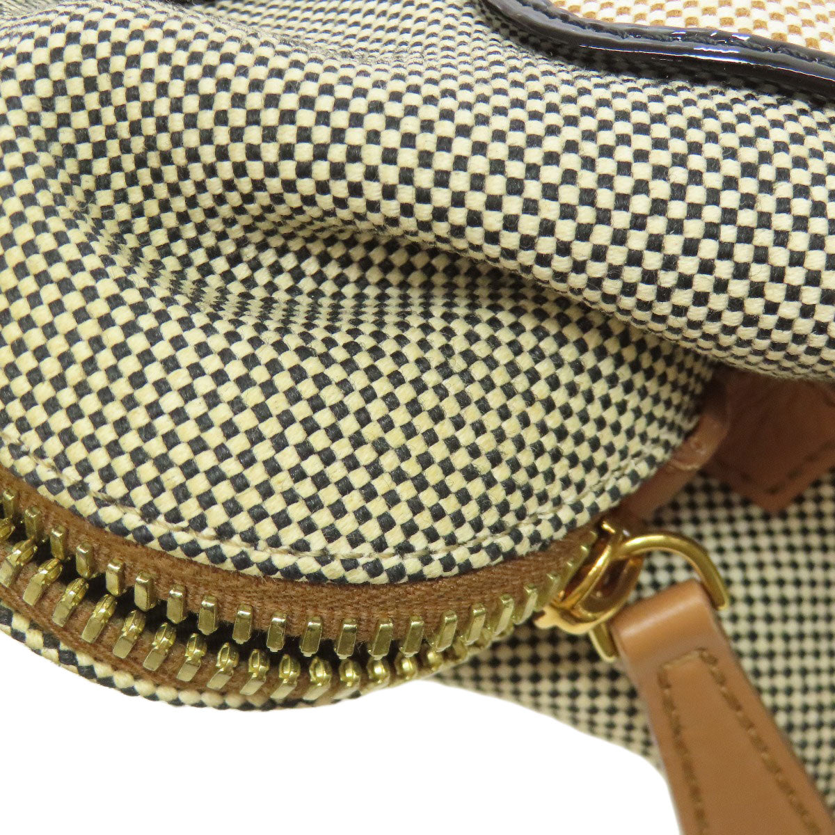 FENDI フェンディ 2WAY ハンドバッグ キャンバス レディース 中古