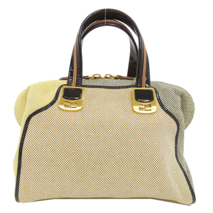 FENDI フェンディ 2WAY ハンドバッグ キャンバス レディース 中古
