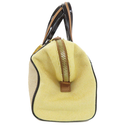 FENDI フェンディ 2WAY ハンドバッグ キャンバス レディース 中古