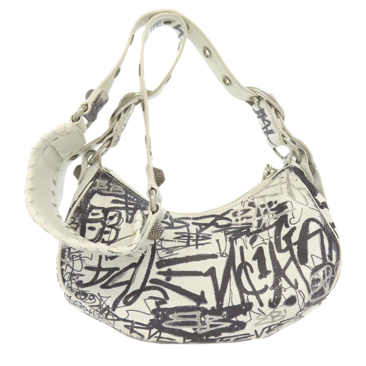 BALENCIAGA バレンシアガ 671309 ル・カゴール XS ショルダーバッグ カーフ レディース 中古