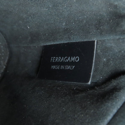 Salvatore Ferragamo サルヴァトーレフェラガモ カットアウト 2WAY ハンドバッグ カーフ レディース 中古