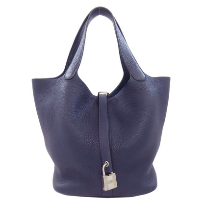 HERMES エルメス ピコタンロックMM シルバー金具 ハンドバッグ トリヨン レディース 中古