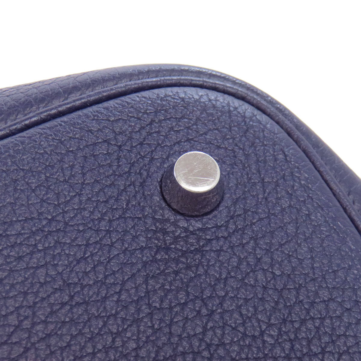 HERMES エルメス ピコタンロックMM シルバー金具 ハンドバッグ トリヨン レディース 中古