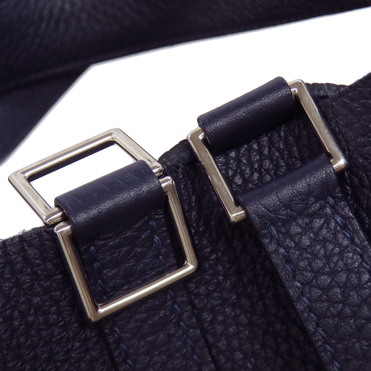 HERMES エルメス ピコタンロックMM シルバー金具 ハンドバッグ トリヨン レディース 中古