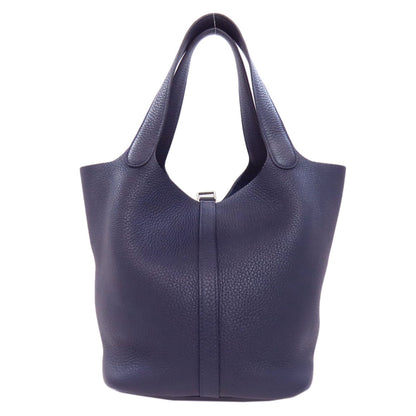HERMES エルメス ピコタンロックMM シルバー金具 ハンドバッグ トリヨン レディース 中古