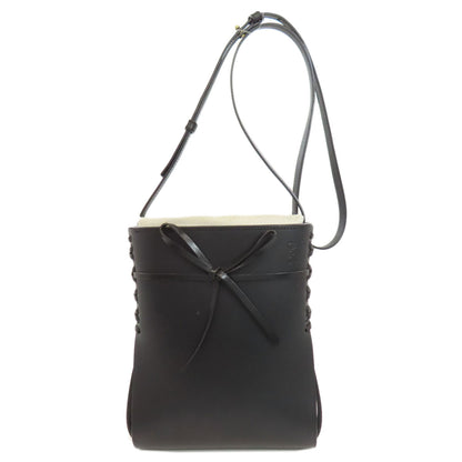 LOEWE ロエベ イケバナ ショルダーバッグ カーフ レディース 中古