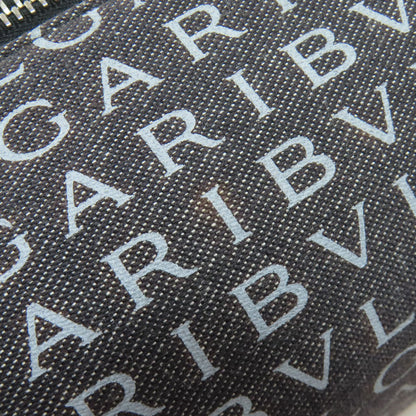 BVLGARI ブルガリ ロゴマニア ショルダーバッグ キャンバス レディース 中古