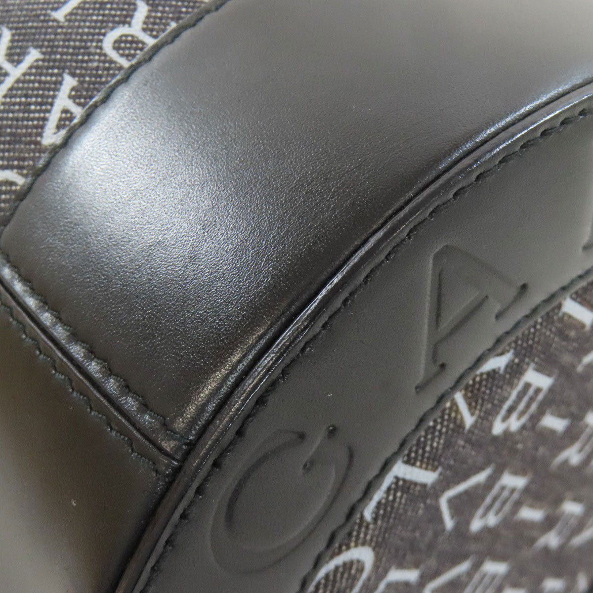 BVLGARI ブルガリ ロゴマニア ショルダーバッグ キャンバス レディース 中古