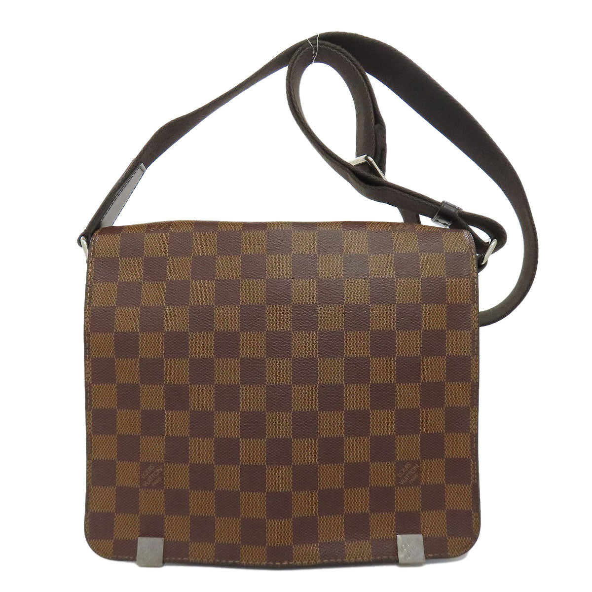 LOUIS VUITTON ルイヴィトン N41031 ディストリクトPM ショルダーバッグ ダミエキャンバス レディース 中古