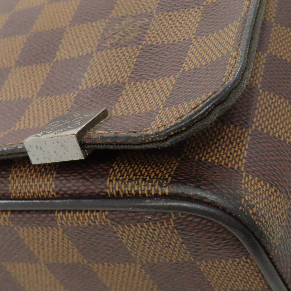 LOUIS VUITTON ルイヴィトン N41031 ディストリクトPM ショルダーバッグ ダミエキャンバス レディース 中古
