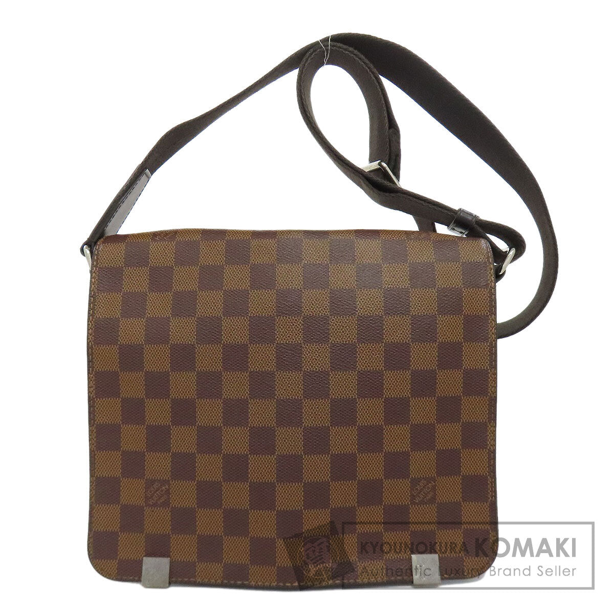 LOUIS VUITTON ルイヴィトン N41031 ディストリクトPM ショルダーバッグ ダミエキャンバス レディース 中古