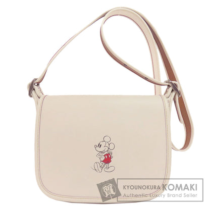 COACH コーチ F59359 ミッキーマウス ショルダーバッグ レザー レディース 中古
