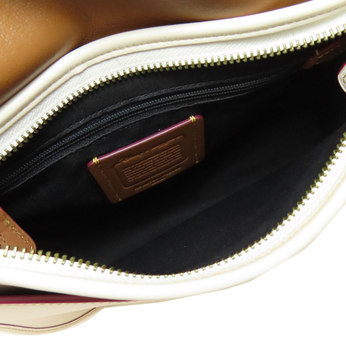 COACH コーチ F59359 ミッキーマウス ショルダーバッグ レザー レディース 中古
