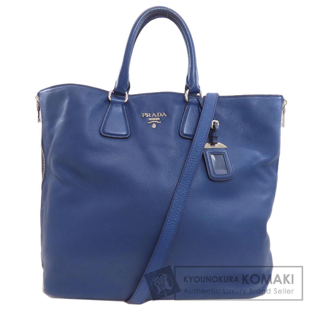 PRADA プラダ BN2419 2WAY ハンドバッグ カーフ レディース 中古