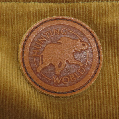 HUNTING WORLD ハンティングワールド ロゴ トートバッグ コーデュロイ レディース 中古