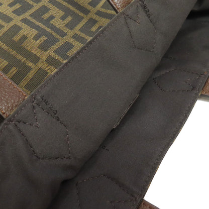 FENDI フェンディ ズッカ柄 トートバッグ キャンバス レディース 中古