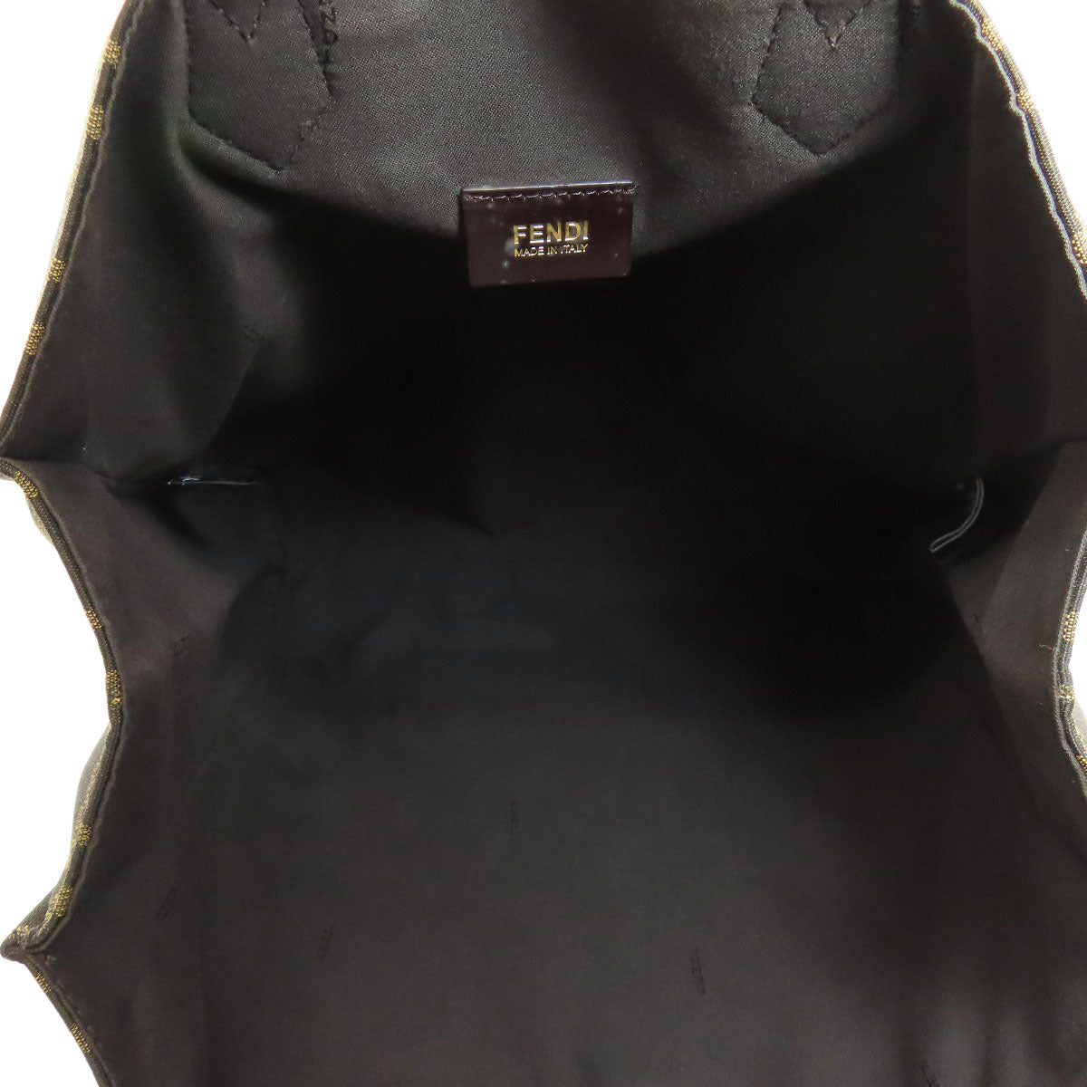 FENDI フェンディ ズッカ柄 トートバッグ キャンバス レディース 中古