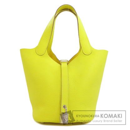 HERMES エルメス ピコタンロックPM シルバー金具 ハンドバッグ トリヨン レディース 中古