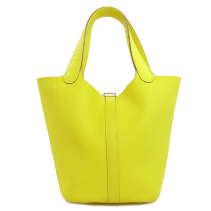HERMES エルメス ピコタンロックPM シルバー金具 ハンドバッグ トリヨン レディース 中古