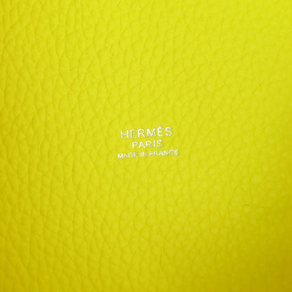 HERMES エルメス ピコタンロックPM シルバー金具 ハンドバッグ トリヨン レディース 中古