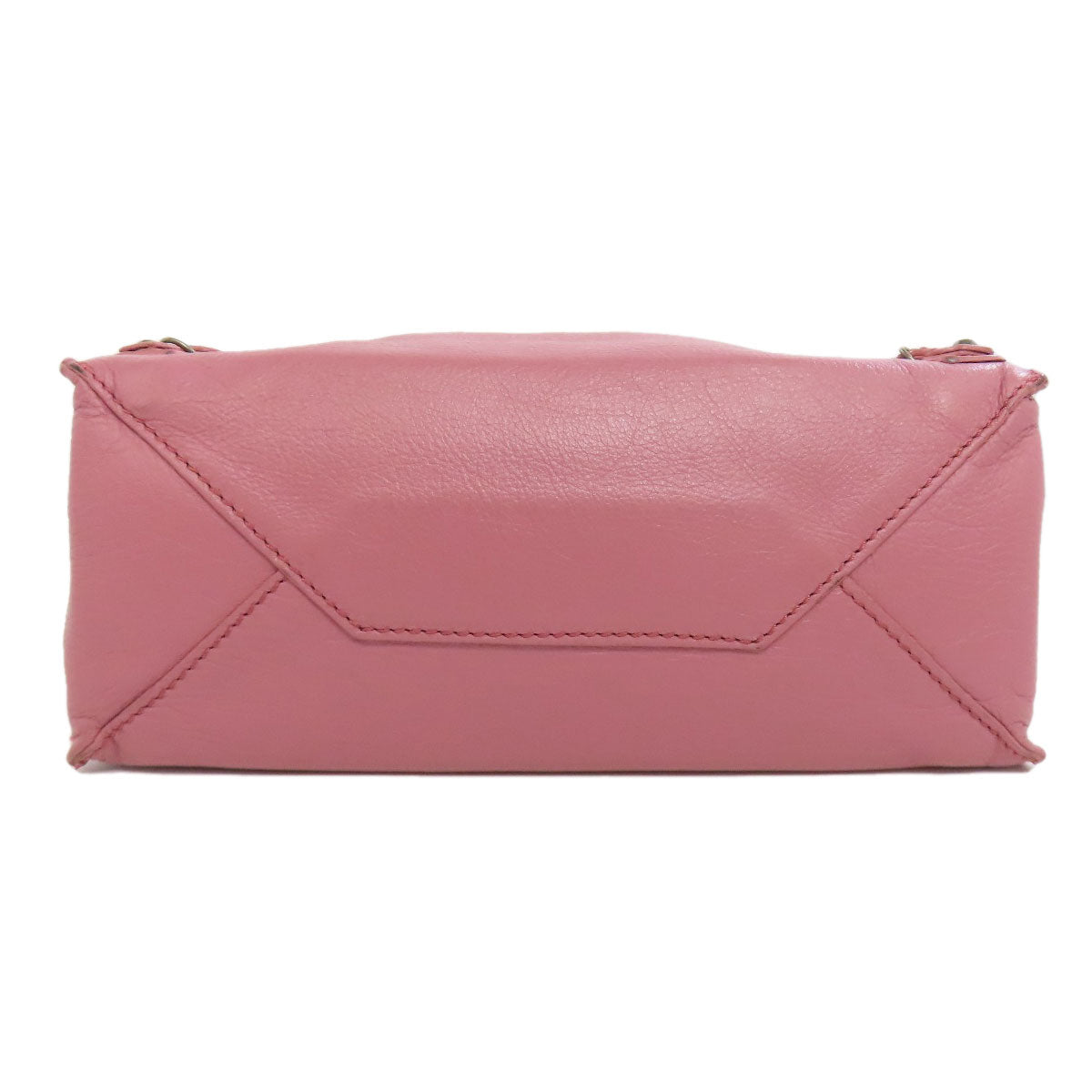BALENCIAGA バレンシアガ 305572 ペーパーバッグ ミニ 2WAY ハンドバッグ カーフ レディース 中古