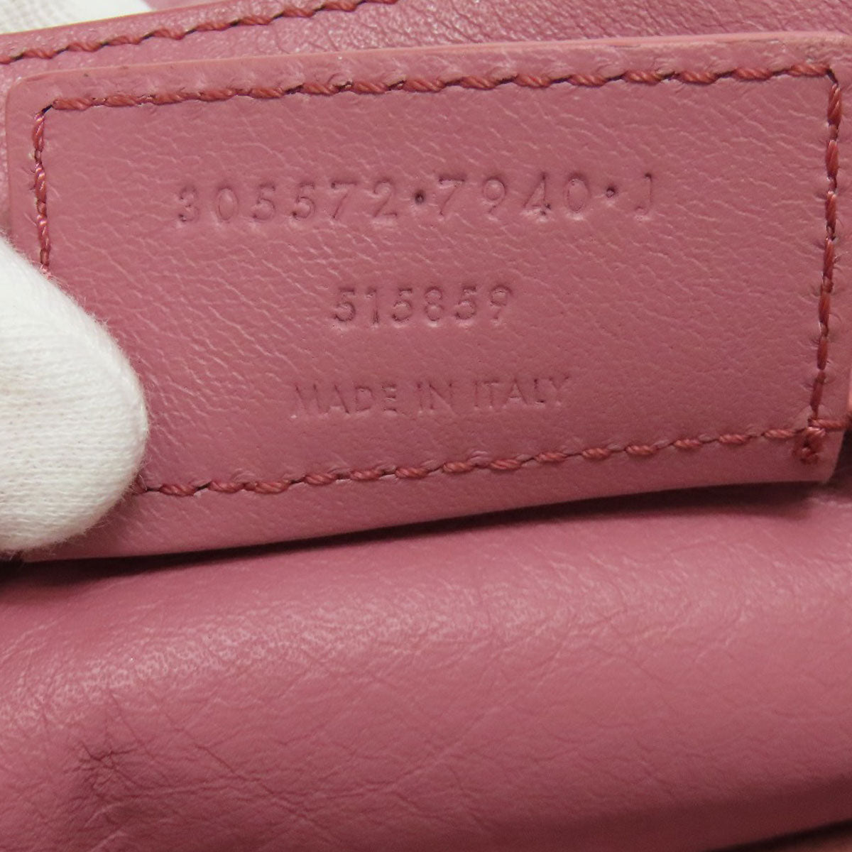 BALENCIAGA バレンシアガ 305572 ペーパーバッグ ミニ 2WAY ハンドバッグ カーフ レディース 中古