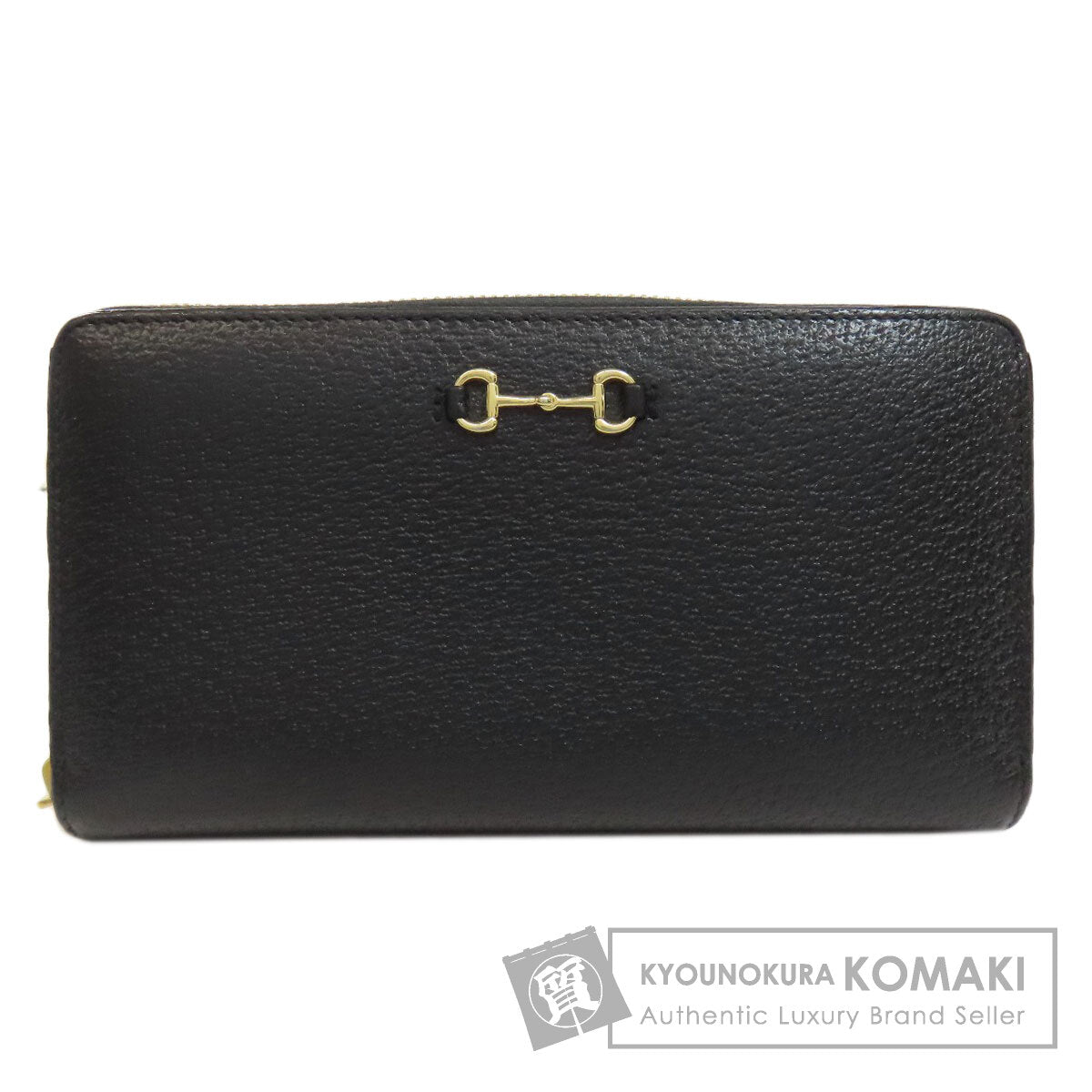 GUCCI グッチ 700484 ラウンドファスナー ホースビット 長財布（小銭入れあり） レザー レディース 中古