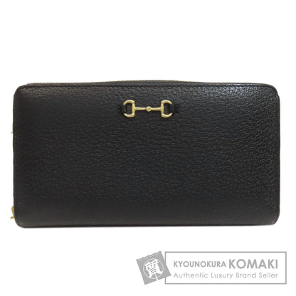 GUCCI グッチ 700484 ラウンドファスナー ホースビット 長財布（小銭入れあり） レザー レディース 中古