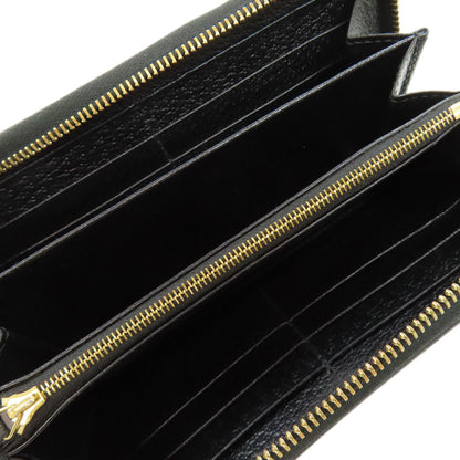 GUCCI グッチ 700484 ラウンドファスナー ホースビット 長財布（小銭入れあり） レザー レディース 中古