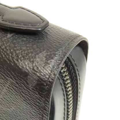 LOUIS VUITTON ルイヴィトン M61698 ジッピーXL セカンドバッグ モノグラムエクリプス メンズ 中古