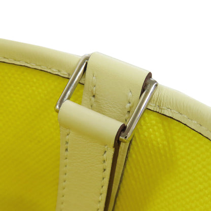 HERMES エルメス ピコタンロック カーゴPM シルバー金具 ハンドバッグ キャンバス レディース 中古