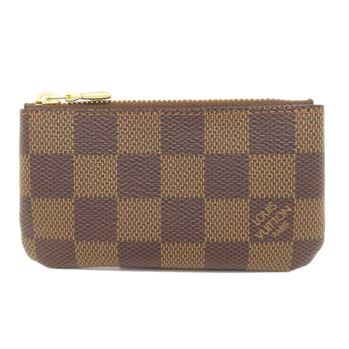LOUIS VUITTON ルイヴィトン N62658 ポシェット・クレ コインケース ダミエキャンバス レディース 中古