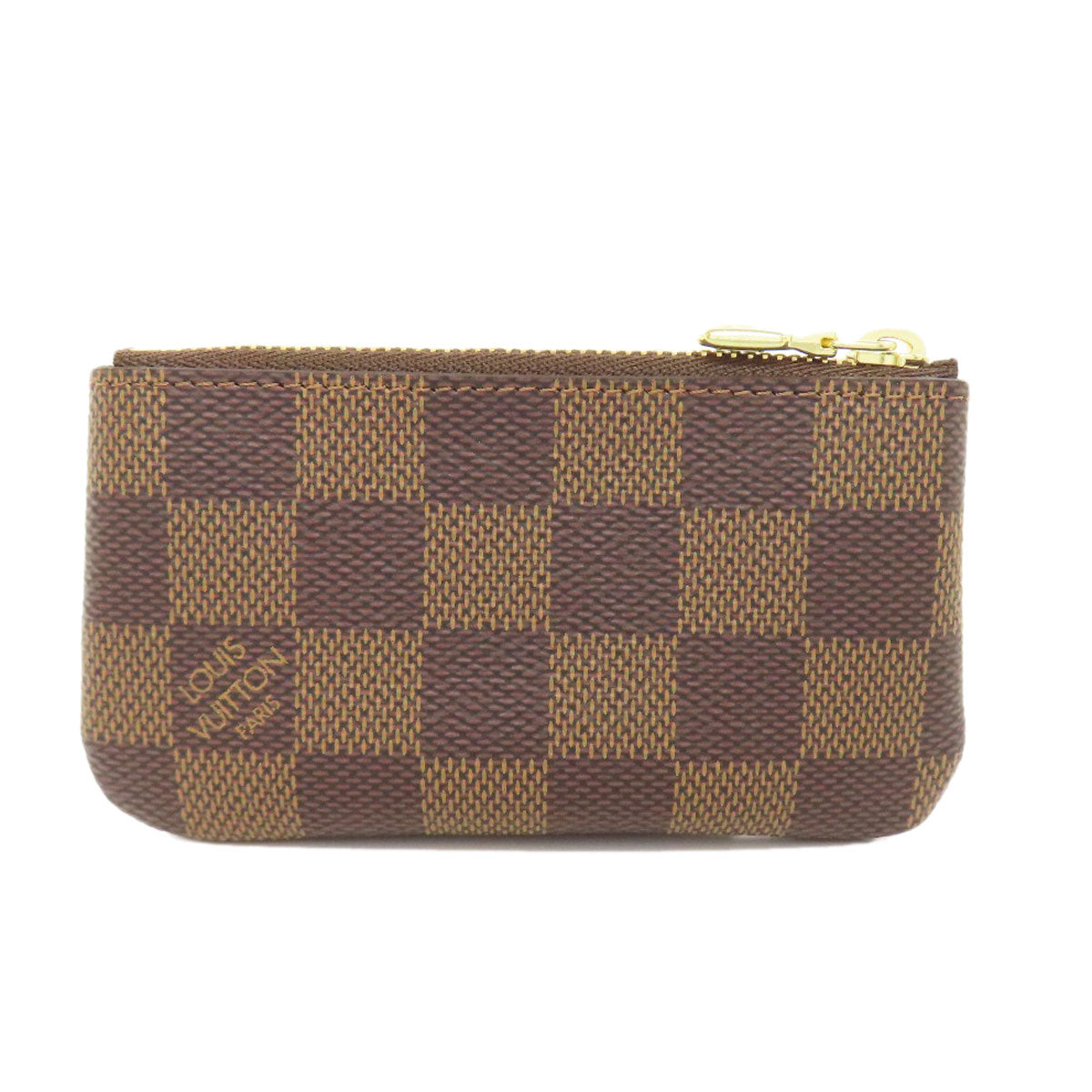 LOUIS VUITTON ルイヴィトン N62658 ポシェット・クレ コインケース ダミエキャンバス レディース 中古