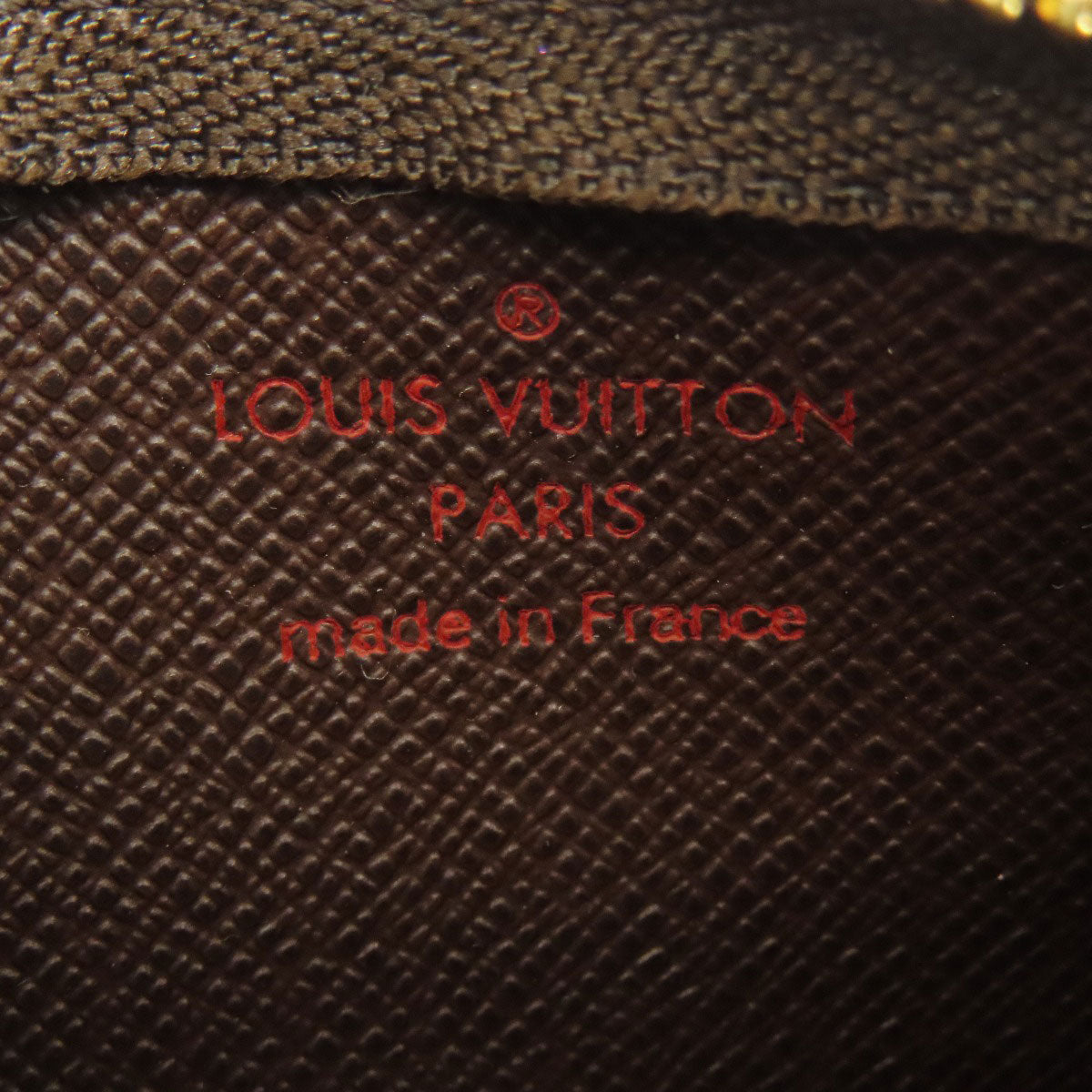 LOUIS VUITTON ルイヴィトン N62658 ポシェット・クレ コインケース ダミエキャンバス レディース 中古