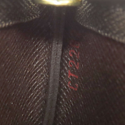 LOUIS VUITTON ルイヴィトン N62658 ポシェット・クレ コインケース ダミエキャンバス レディース 中古