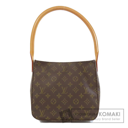 LOUIS VUITTON ルイヴィトン M51146 ルーピングMM ショルダーバッグ モノグラムキャンバス レディース 中古