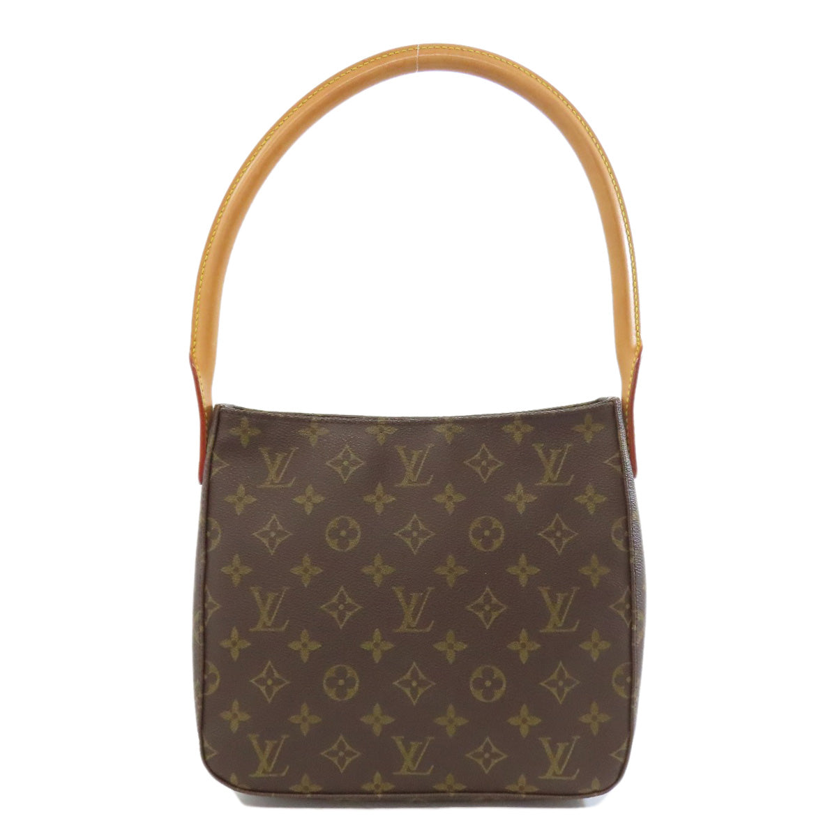 LOUIS VUITTON ルイヴィトン M51146 ルーピングMM ショルダーバッグ モノグラムキャンバス レディース 中古
