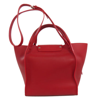 CELINE セリーヌ 2WAY トートバッグ レザー レディース 中古