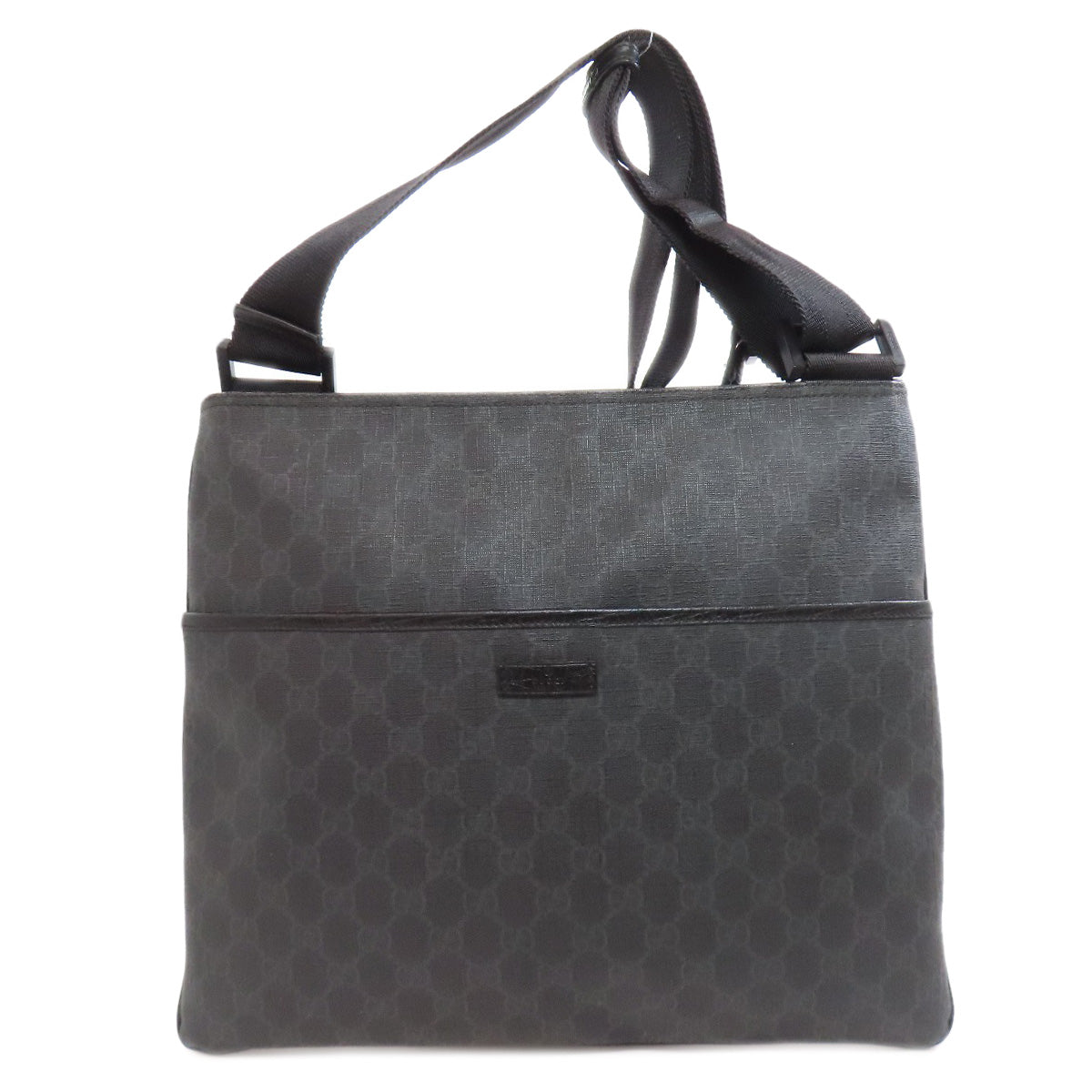 GUCCI グッチ 162904 GGスプリーム ショルダーバッグ PVC レディース 中古