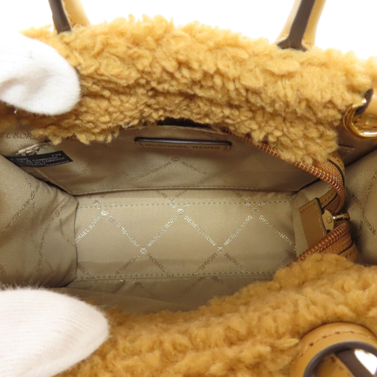 Michael Kors マイケルコース 2WAY ハンドバッグ ボア レディース 中古