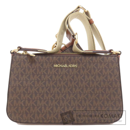 Michael Kors マイケルコース MKシグネチャー ショルダーバッグ PVC レディース 中古