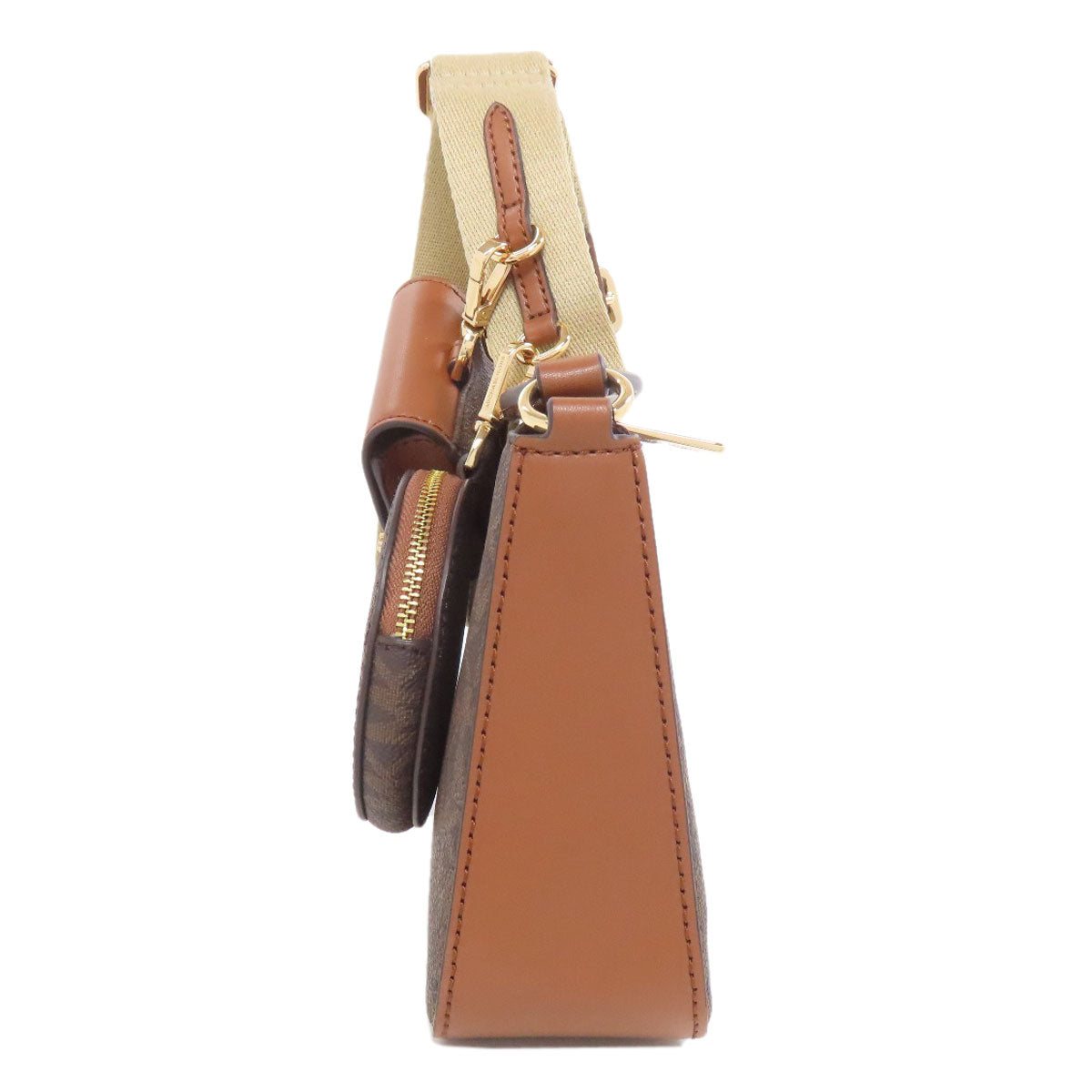 Michael Kors マイケルコース MKシグネチャー ショルダーバッグ PVC レディース 中古