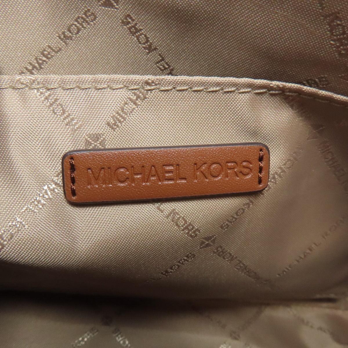 Michael Kors マイケルコース MKシグネチャー ショルダーバッグ PVC レディース 中古