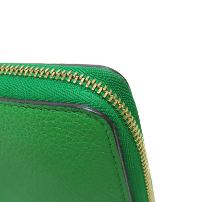 CELINE セリーヌ ロゴ 長財布（小銭入れあり） レザー レディース 中古