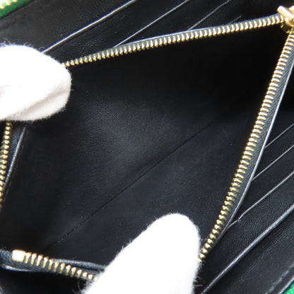 CELINE セリーヌ ロゴ 長財布（小銭入れあり） レザー レディース 中古